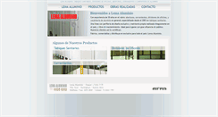 Desktop Screenshot of lemaaluminio.com.ar